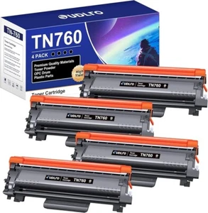 Compatible Toner Cartridges Replacement for Brother TN760 TN-760 TN730 TN-730 - Picture 1 of 3