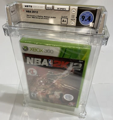 SEALED Michael 23 Jordan NBA 2K12 Basketball WATA 9.4 A+ NEW Xbox 360, 2011 - Image 1 of 4
