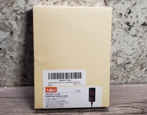 1Mii Virtual 7.1 USB Surround Sound Card S03 NIB - Picture 1 of 2
