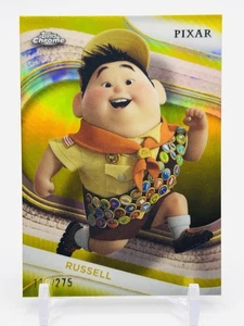 RUSSELL /275 - REFRACTOR AMARILLO VERDADERO #174 - 2025 Topps Cromo Disney Up - Imagen 1 de 2