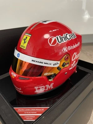 Casco Helmet 1:2 Monza 2025 Leclerc Tribute Niki Lauda Limited Edition 400 Pcs - Immagine 1 di 4