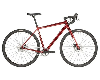 Salsa Stormchaser Single Speed Gravel Bike - 700c, Aluminum, Red, 49cm - Image 1 of 4
