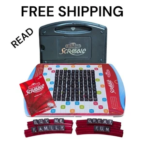 Scrabble Diamond Anniversary Edition Rotating Spinning Board Game 100% Complete - Picture 1 of 13