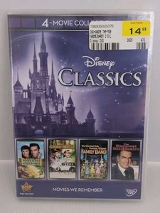 Disney 4-Movie Collection: Classics Gnome-Mobile /Darby O'gill Little People NEW - Picture 1 of 3