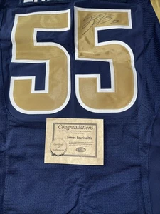 Von James Laurinaitis signiertes Nike St. Louis Rams Trikot GSE Authenticated - Bild 1 von 10