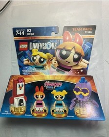 LEGO Dimensions 71346 The Powerpuff Girls Team Pack - Blossom and Bubbles