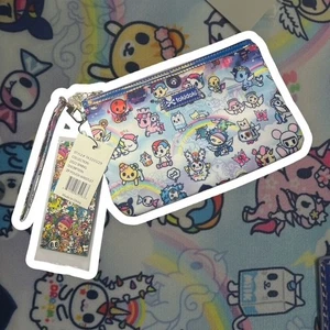 Tokidoki Naughty Or Nice Zip Pouch Wristlet New with Tag - Picture 1 of 4