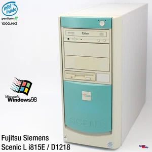 PC Computer Fujitsu Siemens Scenic L I815E D1218 Pentium 3 III Windows 98 - Picture 1 of 8