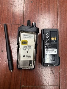 Motorola XPR 7350e AAH56JDC9WA1AN VHF Two Way Radio w/Battery & ANTENNA - Picture 1 of 5