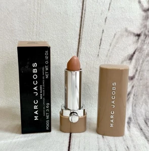 Nuevo en caja Lápiz labial Marc Jacobs New Nudes Super Lip Gel *106 Moody Margot* RARO *LEER* - Imagen 1 de 3