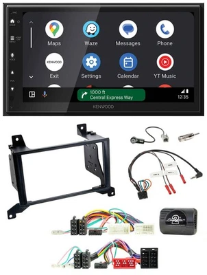 Kenwood DAB Bluetooth USB Lenkrad 2DIN Autoradio für Hyundai Santa Fe CM 2009-20 - Bild 1 von 4