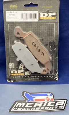 PASTILLAS DE FRENO ESTÁNDAR DP DP322 GENUINAS NUEVAS Foto 1 de 2