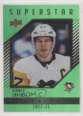 2022-23 Upper Deck Series 1 Honor Roll Green Rainbow Sidney Crosby #HR-9 - Image 1 of 2