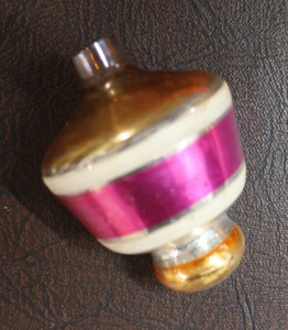 Vintage 70er Jahre (?) Glänzender heller UFO Weihnachtsschmuck (Blechkappe fehlt) - Bild 1 von 1