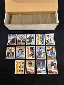 1981 TOPPS BASEBALL COMPLETE SET 726 Mint Raines Baines Gibson Valenzuela RC *6 - Picture 1 of 18