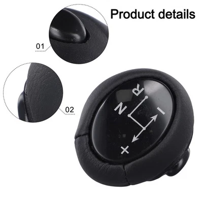 Black Shift Knob Automatic Shift Knob Easy Installation High-quality Materials - Image 1 of 4