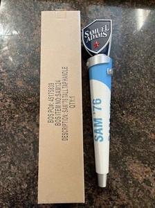 Samuel Sam Adams Sam '76 Logo Bier Zapfhahn Griff 13" hoch - Brandneu in Box! - Bild 1 von 5