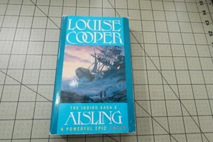 AISING " THE INDIGO SAGA 8" BY LOUISE COOPER 1993 GRAFTON BKS UK FANTASY SERIES - Imagen 1 de 3
