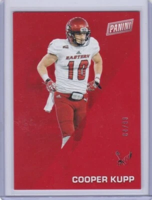  2022 Panini Father's Day Cooper Kupp Red /99 - SP - Rams - EWU Eagles - Image 1 of 2