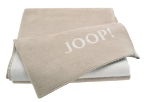 JOOP! Decke Wohndecke Uni Doubleface Farbe Sand-Pergament, 564320,  150x200cm - Bild 1 von 1