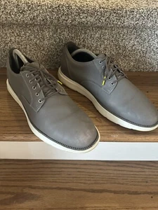 Cole Haan Grand Camden Oxfords C33830 Men’s 11.5 M Grey Leather Preowned - Picture 1 of 9