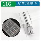 12Pcs 1/2" 11Ga Blunt stainless steel Glue Dispensing Needle Tips