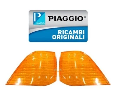 COPPIA TRASPARENTI/GEMME FRECCE POSTERIORI SX-DX ORIGINALI PIAGGIO SFERA 50-125 - Immagine 1 di 2