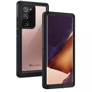 Lanhiem Coque Galaxy Note 20 Ultra, IP68 Etanche Antipoussière Antichoc - Photo 1 sur 6