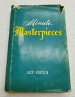 Vintage Minute Masterpieces By Lucy Gertsch (1966 Printing) Lds Or Mormon