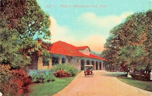 Postkarte MN Minneapolis Minnesota - Minnehaha Park Pavillion - Antik um 1913 (D14) - Bild 1 von 4