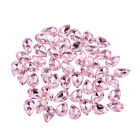  50 Pcs Sew on Rhinestones Teardrop Bead Charms Crystal Diamond