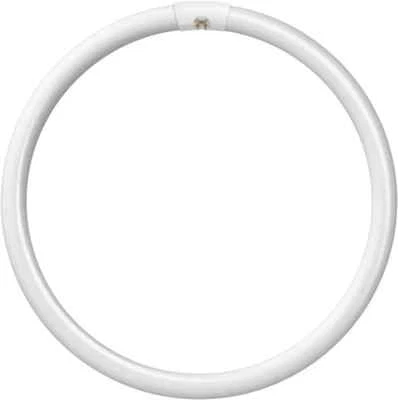 Crompton Circular T9 Fluorescent Light Lamp Bulb G10q 60W Warm White 3000K 4 Pin - Image 1 of 4