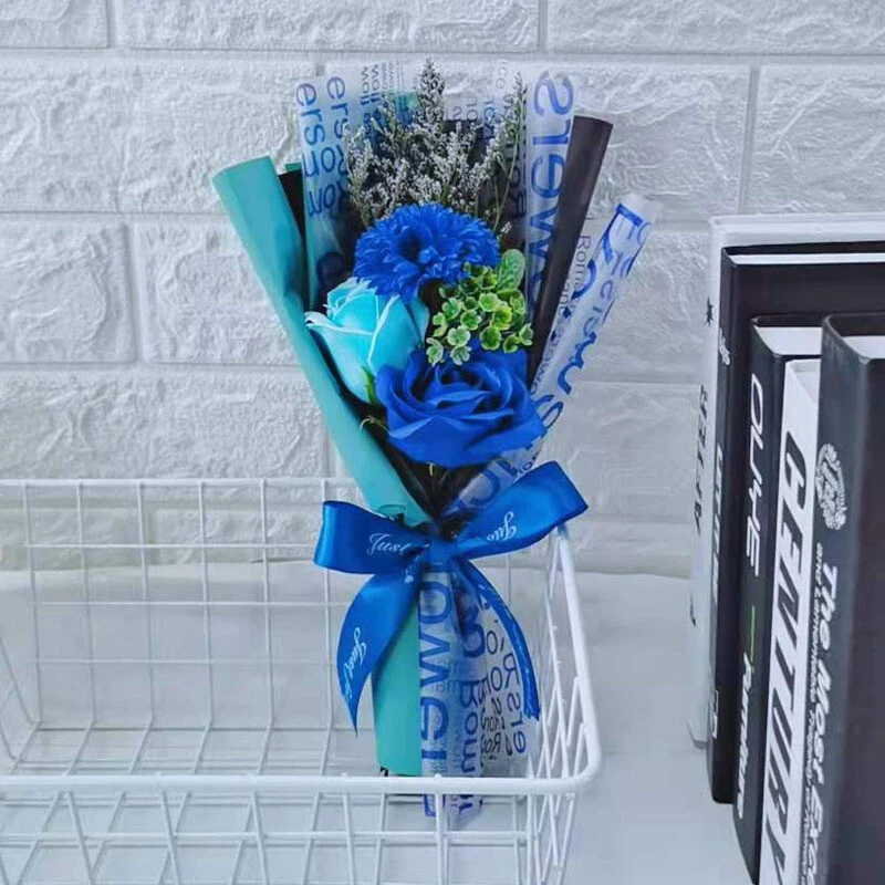 Ручной работы гвоздики розы букет творческий подарок День святого Валентина день матери Anniv - Изображение 1 из 1