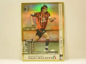 Panini WCCF 2005-06 LE Paolo Maldini 1968 Italy No.3 AC Milan DF European Legend - Picture 1 of 6