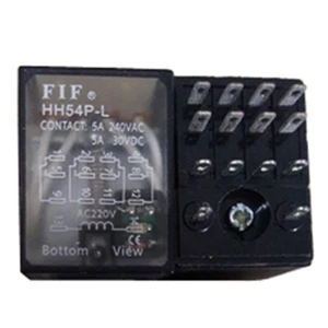 2Pcs HH54P-L AC220V 220VAC Intermediate Relay 14Pins 5A - Picture 1 of 1