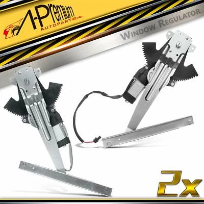 2x Regulador de ventana eléctrica para Buick Skylark Oldsmobile Achieva Pontiac Grand Am Foto 1 de 4