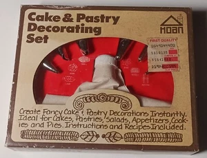 [NEW in Open Box] Vintage Hoan Cake & Pastry Decorating Set - Picture 1 of 2