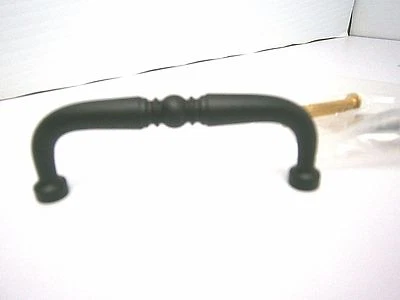  Creations by Alno Tradicional 3" Pull Mate Negro A702-3-MB 434D Foto 1 de 4