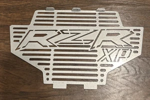 Polaris ~ Rzr ~ Grill ~ 570/800 ~ Steel ~ Silver ~ RZR Xp Logo - Picture 1 of 3