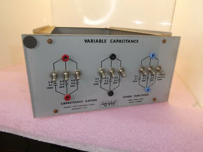 LAB-VOLT / EMS 8331 / CAPACITANCIA VARIABLE Foto 1 de 4