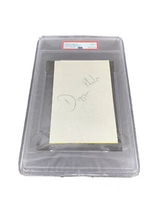 Digger Phelps Notre Dame Basketball Coach, Autograph 4 X 6 Page PSA Grade 9 MINT - Picture 1 of 5
