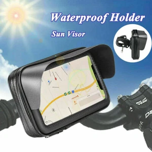 Étui Etui Support Vélo Moto Étanche Support Guidon pour Téléphone Portable GPS - Photo 1 sur 7
