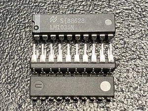 SEMICONDUCTOR NACIONAL LM1035N DOBLE CC OPERADO CIRCUITO DE TONO/VOLUMEN/EQUILIBRIO NUEVO DE LOTE ANTIGUO - Imagen 1 de 1