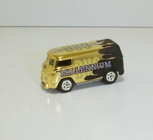 JL 60'S VW VOLKSWAGEN GOLD CHROME MILLENINIUM BUS RARE  LIMITED EDITION - Picture 1 of 5