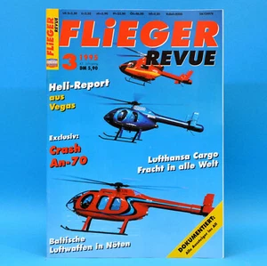 FliegerRevue 3 1995 Luftfahrt Raumfahrt | Crash An-70 Heli-Report Lufthansa - Bild 1 von 1