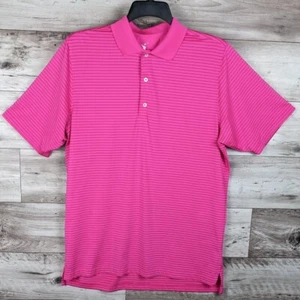 F&G Tech* Herren Kurzarm Pullover mit geradem Saum Polo Golf Shirt~ Größe Large - Bild 1 von 13