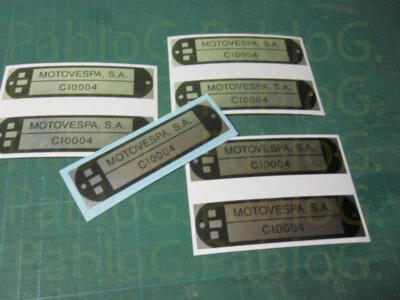 EGOVINYLS VESPINO Vespino motovespa CI0004 X1 pegatina vinyl adesivi autocollants ステッ