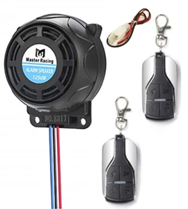 Wireless Alarm System Motorcycle Bicycle Bike Anti Theft Security Burglar 2 keys - Picture 1 of 9