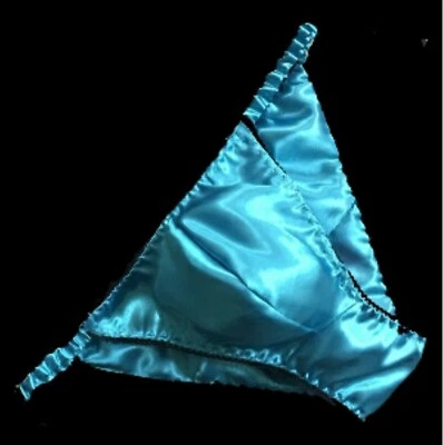Classic Shades, MENS Satin Single Skin TANGA Panties - Image 1 of 4