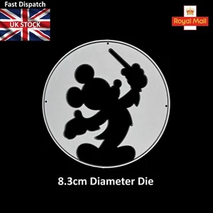 Disney Micky Mouse Metallschneidform, Kartenherstellung, Handwerk *UK-Verkäufer* G8 - Bild 1 von 4